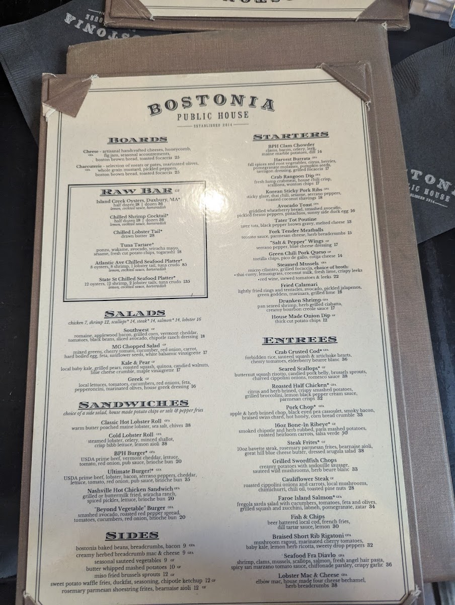 Bostonia Public House Menu - Image 5