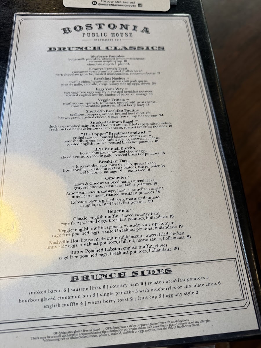Bostonia Public House Menu - Image 6